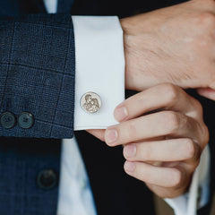Personalised Photo Engraved Cufflinks - Giva